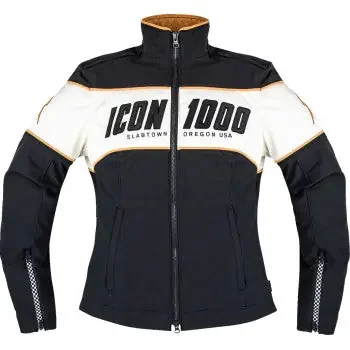 ICON Women‘s Hella 4™ Jacket – Black – Medium 2822-1678