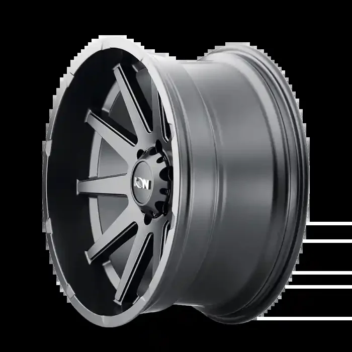 ION Type 143 20×9 / 6×139.7 BP / 0mm Offset / 106mm Hub Matte Black Wheel