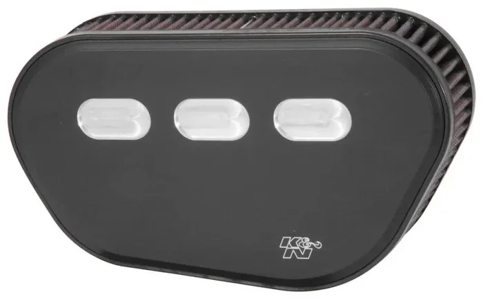 K&N Street Metal Intake System – Big 8 Black for Harley Davidson