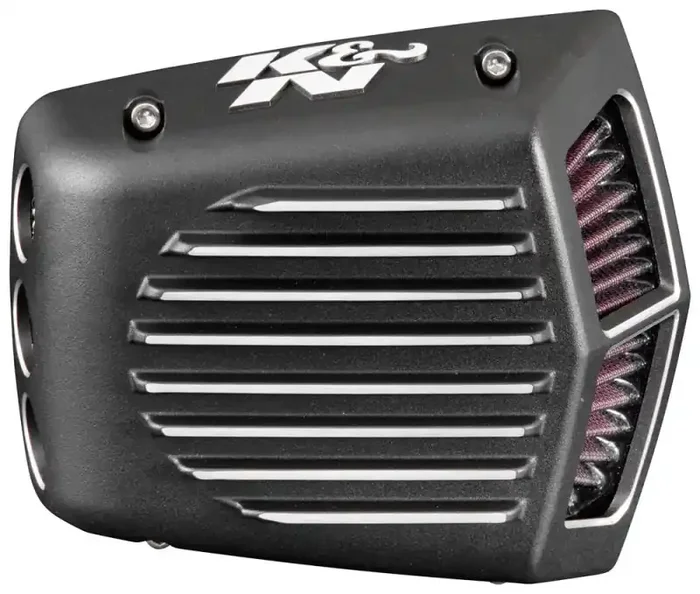 K&N Street Metal Intake System for 01-16 Harley Davidson Softail/Dyna – Shaker Black