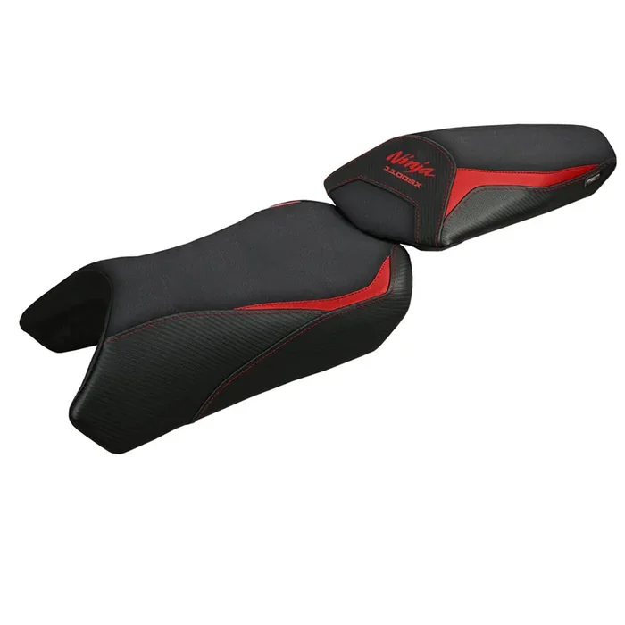 Kawasaki Ninja 1100 SX 2025 Seat Cover Tappezzeria Red Black