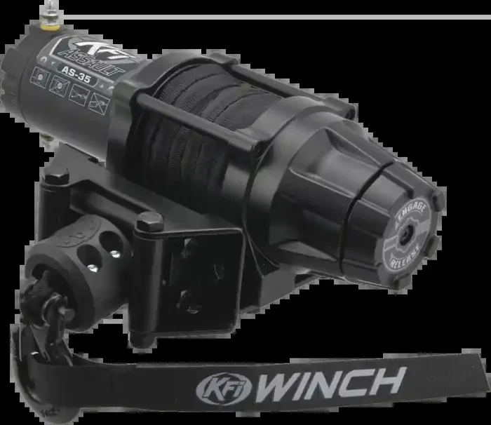 KFI Assault Winch Synth 3500Lbs