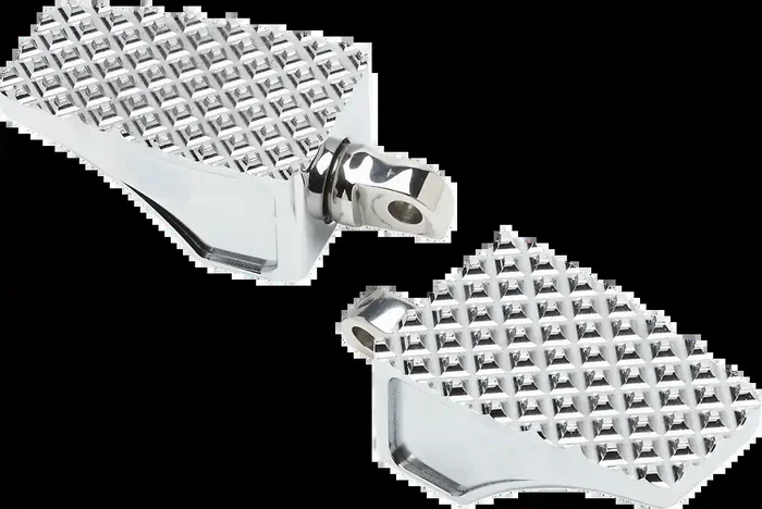 LA CHOPPERS Billet County Footpegs – New Clevis – Chrome LA-P100-01C