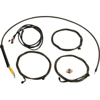 LA CHOPPERS Cable Kit – Stock Handlebars – Midnight LA-8059KT3-08M