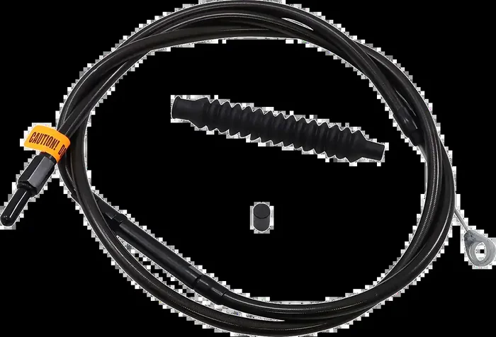 LA CHOPPERS Clutch Cable – 12″ – 14″ Ape Hanger Handlebars – Midnight LA-8005C13M