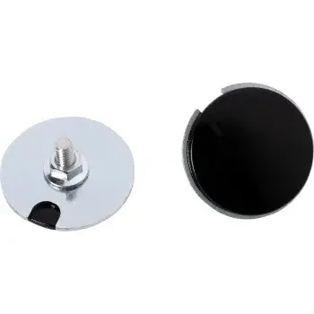 LA CHOPPERS Fairing Mirror Removal Plug – Gloss Black Glide 2023-2024 LA-9001-02B