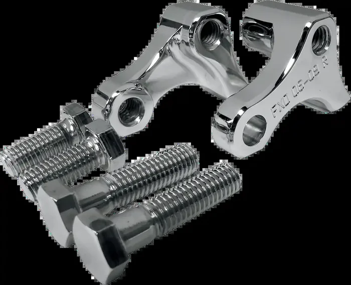 LA CHOPPERS Rear Lowering Kit – Chrome – Lowers 1″ – ‘06-‘17 FXD LA-7590-02