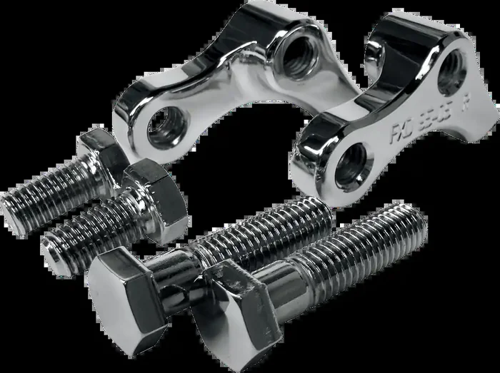 LA CHOPPERS Rear Lowering Kit – Chrome – Lowers 1″ – ‘95-‘05 FXD LA-7590-01