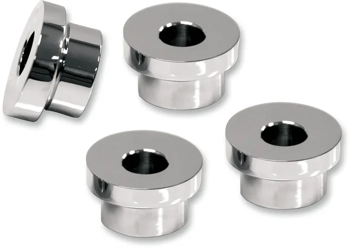 LA CHOPPERS Riser Adapter – 5 – Chrome LA-7400-00