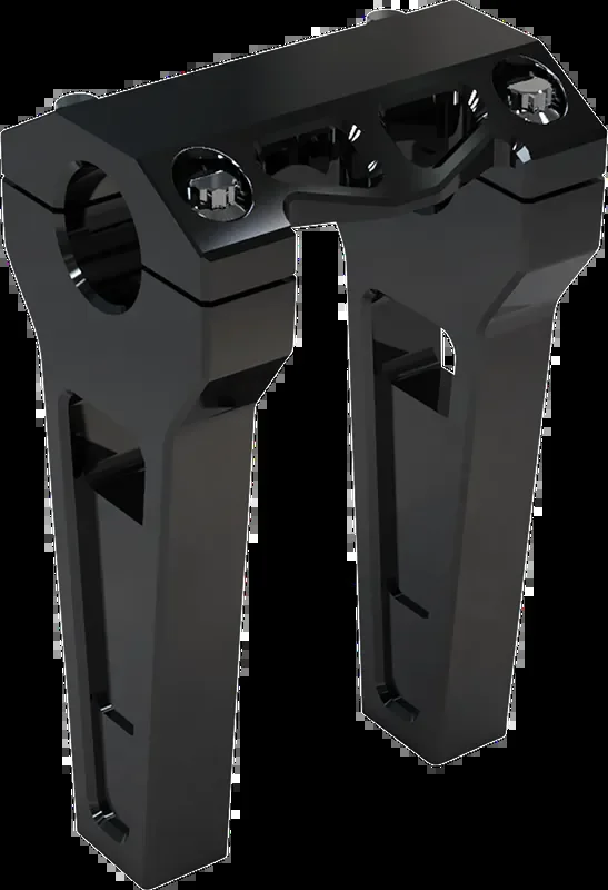 LA CHOPPERS Risers – Straight – 6″ x 1-1/4″ – Black Anodized LA-7480-06B