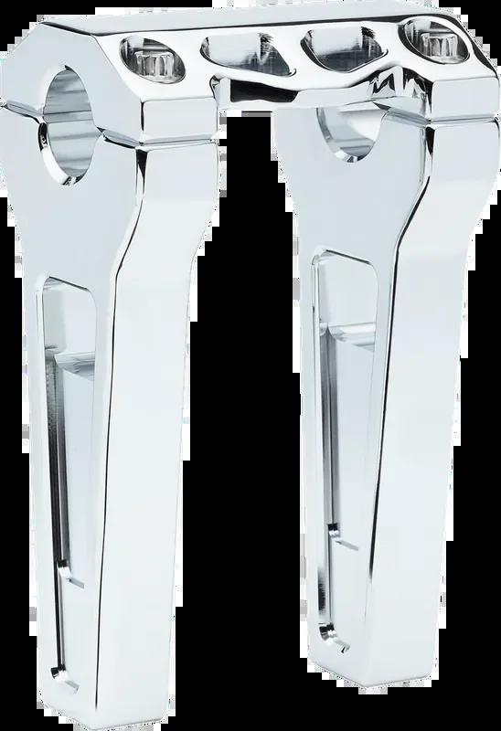 LA CHOPPERS Risers – Straight – 6″ x 1-1/4″ – Chrome LA-7480-06C