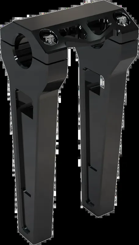 LA CHOPPERS Risers – Straight – 8″ x 1-1/4″ – Black Anodized LA-7480-08B