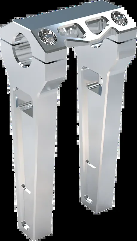 LA CHOPPERS Risers – Straight – 8″ x 1-1/4″ – Raw LA-7480-08R
