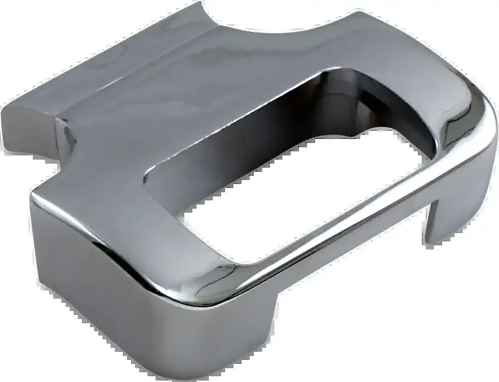 LA CHOPPERS T-Bar Gauge Mount – Chrome – For 1.50″ Diameter Bars LA-7391-02