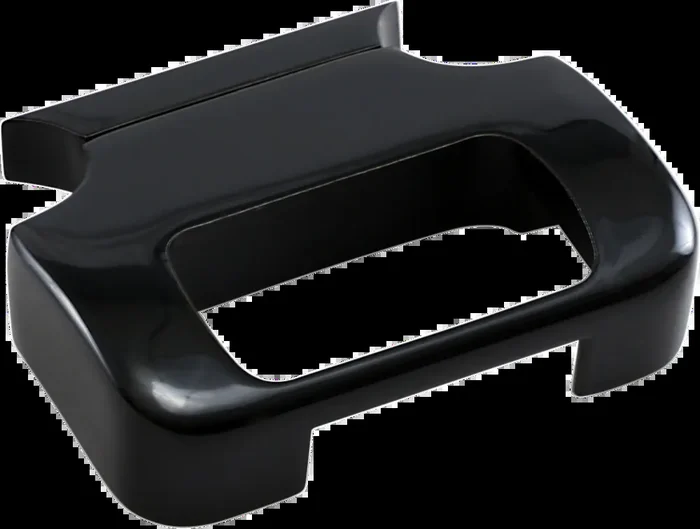 LA CHOPPERS T-Bar Gauge Mount – Gloss Black – For 1.25″ Diameter Bars LA-7391-01B