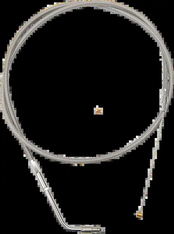 LA CHOPPERS Throttle Cable – Mini – Stainless Steel LA-8320TH08
