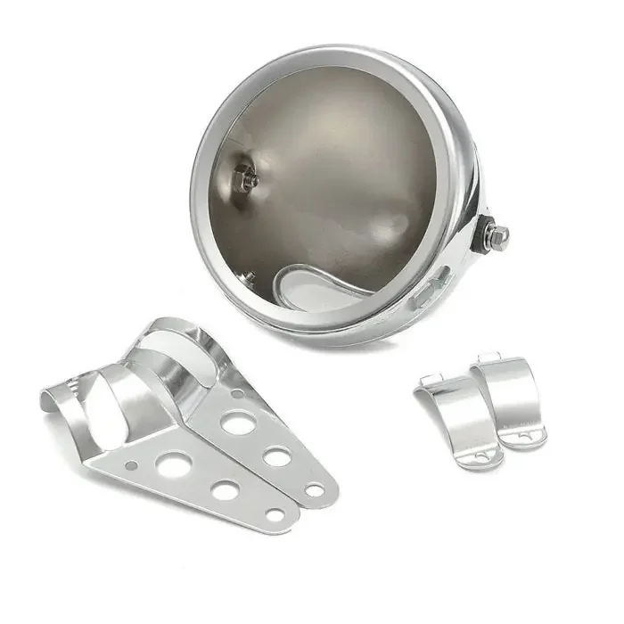 LED Headlight housing SG 5 34″ for Cruiser chrome Craftride CB19096