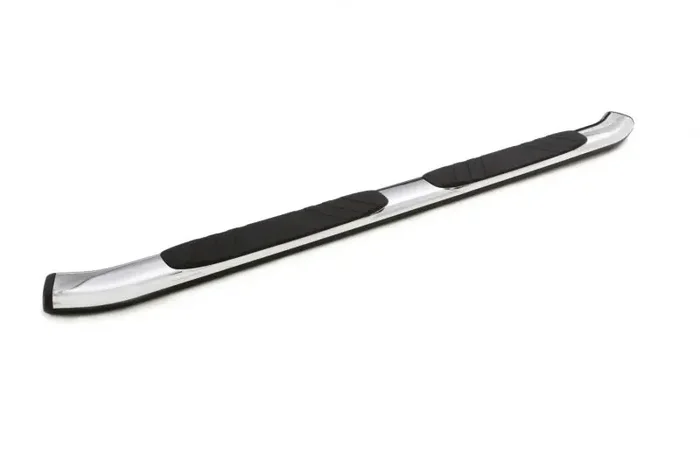 Lund 06-09 Dodge Ram 1500 Mega Cab (87in) 5in. Oval Bent Nerf Bars – Chrome