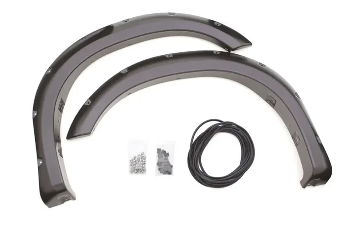 Lund 07-13 Toyota Tundra RX-Rivet Style Textured Elite Series Fender Flares – Black (2 Pc.)