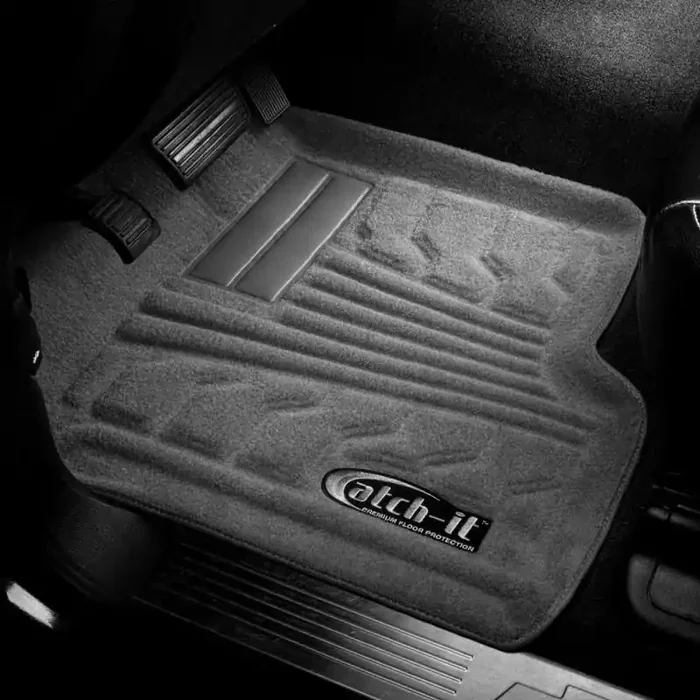 Lund 08-10 Honda Accord Catch-It Carpet Front Floor Liner – Grey (2 Pc.)