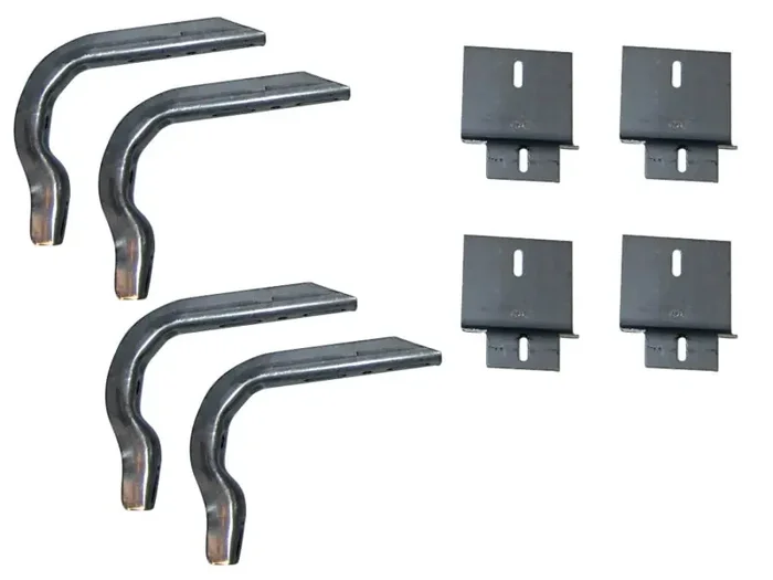 Lund 97-04 Ford F-150 Std. Cab EZ Running Board Mounting Bracket Kit – Brite