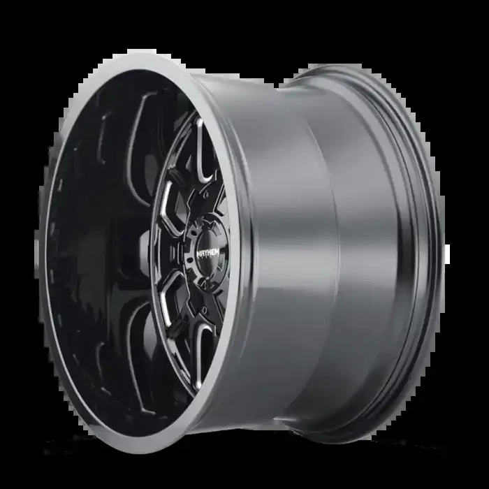 Mayhem 8107 Cogent 20×9 / 6×135 BP / 13mm Offset / 106mm Hub Black w/ Milled Spokes Wheel