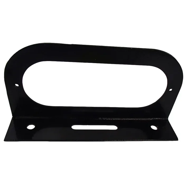 Metal Black Light Mounting Bracket fits 6″ Oval LED Brake Stop Turn Tail Light