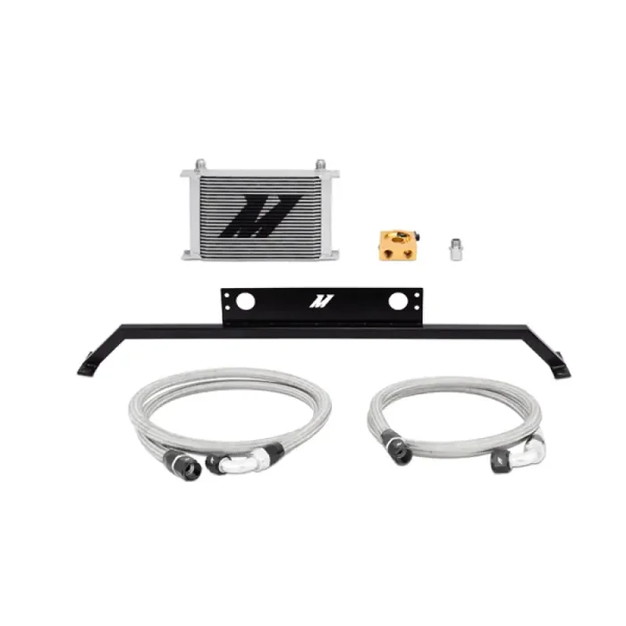 Mishimoto 11-14 Ford Mustang GT 5.0L Oil Cooler Kit – Silver