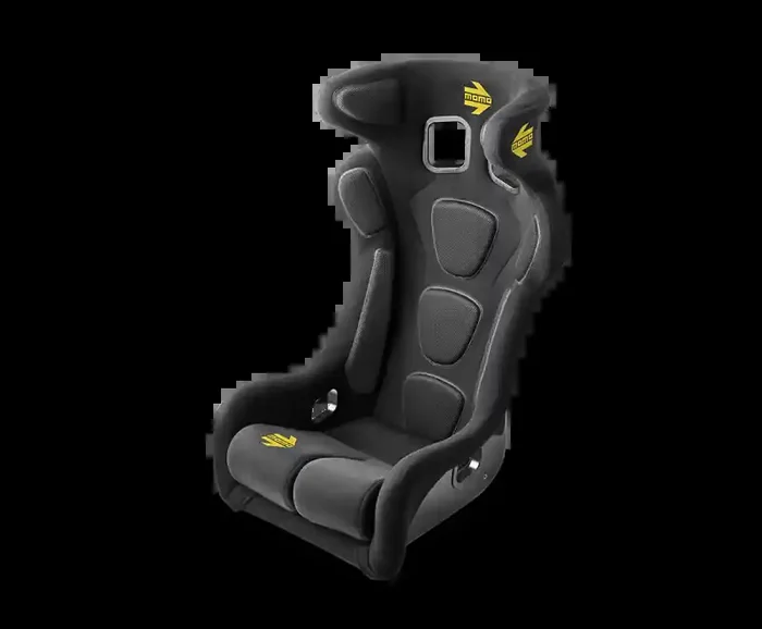 Momo Daytona Evo XXL Seats (FIA 8855-1999) – Black Hardshell