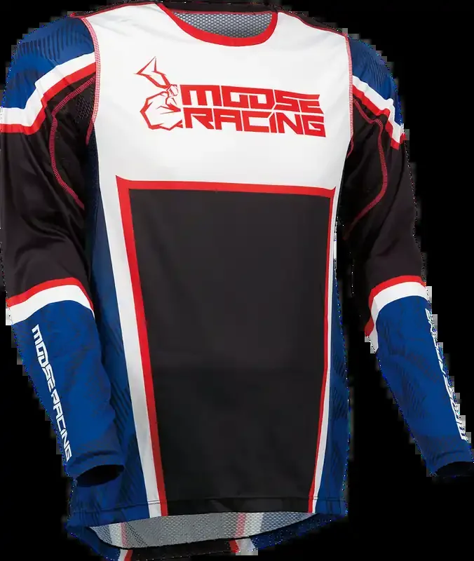 MOOSE RACING Agroid Jersey – Red/White/Blue/Black – 3XL 2910-7407