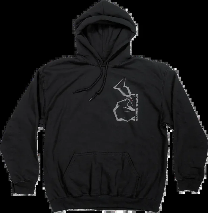 MOOSE RACING Half Agroid Hoodie – Black – XL 3050-6355