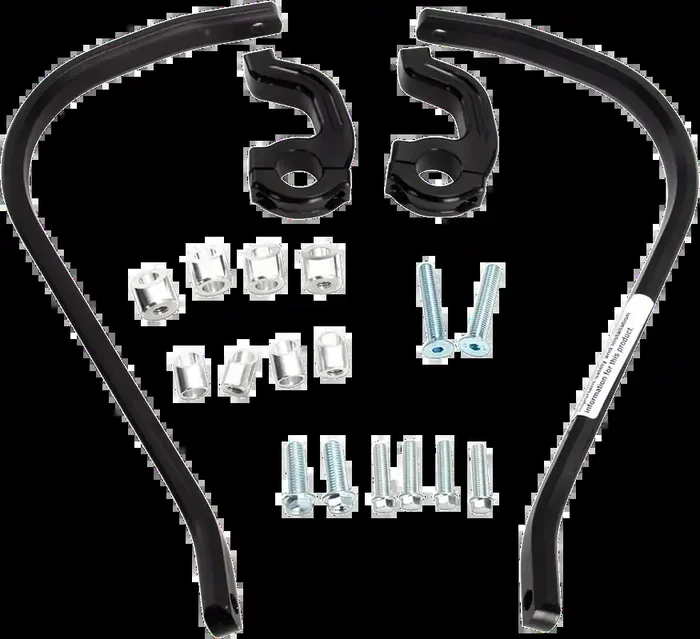 MOOSE RACING Handguards – Contour – 7/8″ – Black 50-5232B