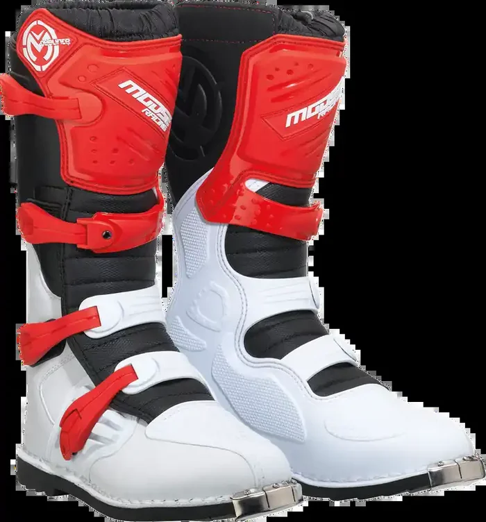 MOOSE RACING Qualifier Boots – Red – Size 10 3410-2593