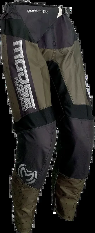 MOOSE RACING Qualifier Pants – Olive/Black – 32 2901-9597