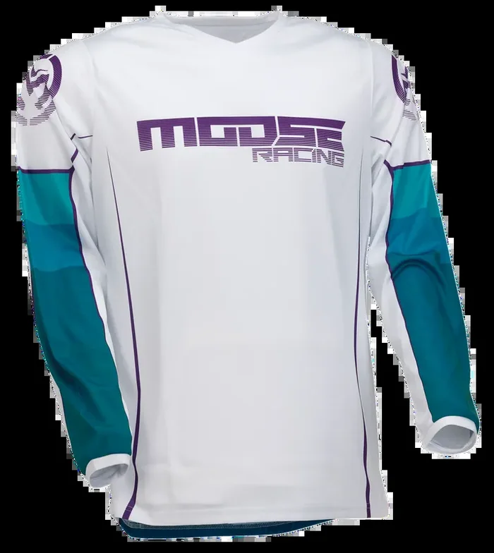 MOOSE RACING Qualifier® Jersey – Blue/White – Small 2910-7172