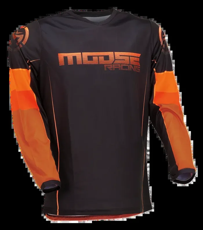 MOOSE RACING Qualifier® Jersey – Orange/Gray – Medium 2910-7197