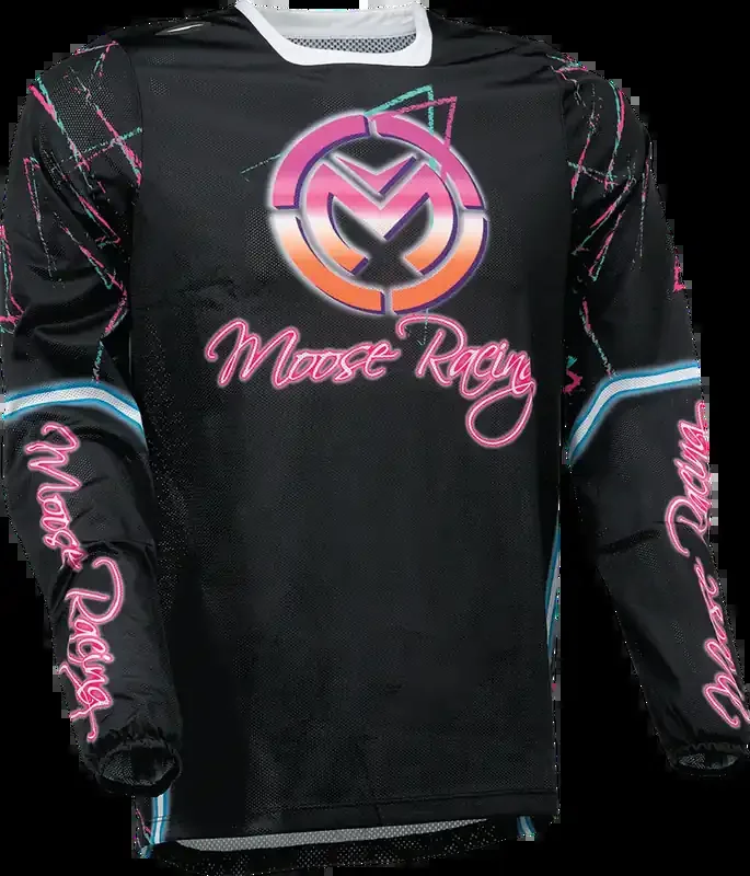 MOOSE RACING Sahara Jersey – Pink/Black – 3XL 2910-7455