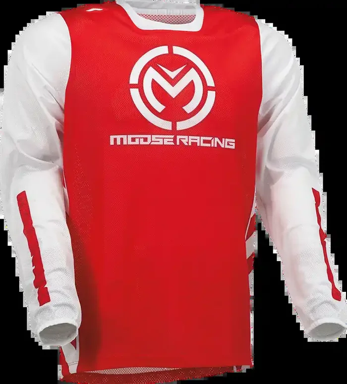 MOOSE RACING Sahara Jersey – Red/White – 3XL 2910-7431