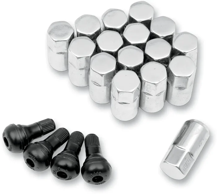 MOOSE UTILITY Lug Nut – 12 mm x 1.25 – Chrome – 16 Pack SP300MO206