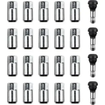 MOOSE UTILITY Lug Nut – 12 mm x 1.50 – Chrome – 20 Pack SP300MO207-20