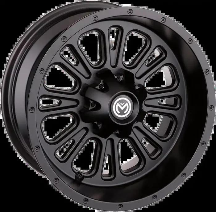 MOOSE UTILITY Wheel – 399X – Front – Black – 12×7 – 4/156 – 4+3 399MO127156MB4