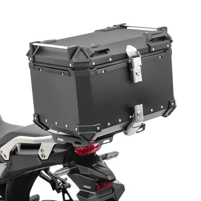 Motorcycle Aluminium top box Bagtecs XB55 top Case 55 Liters black