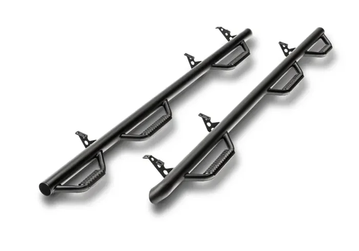N-Fab Nerf Step 15.5-17 Dodge Ram 1500 Crew Cab 6.4ft Bed – Tex. Black – Bed Access – 3in