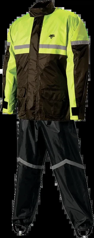 NELSON RIGG SR-6000 Stormrider Rainsuit – Hi-Viz Yellow/Black – 3XL SR6000HVY06-3XL