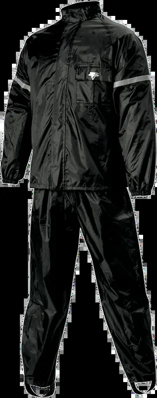 NELSON RIGG WP-8000 Weather Pro Rainsuit – Black – Large WP8000BLK03-LG