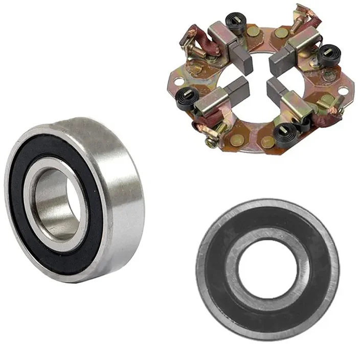 New Brush Holder Brushes & Bearings Fits Hitachi Starter Generator Golf Cart