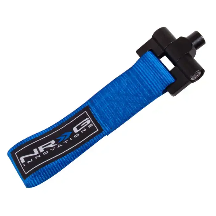 NRG Bolt-In Tow Strap Blue – Hyundai Genesis (5000lb. Limit)