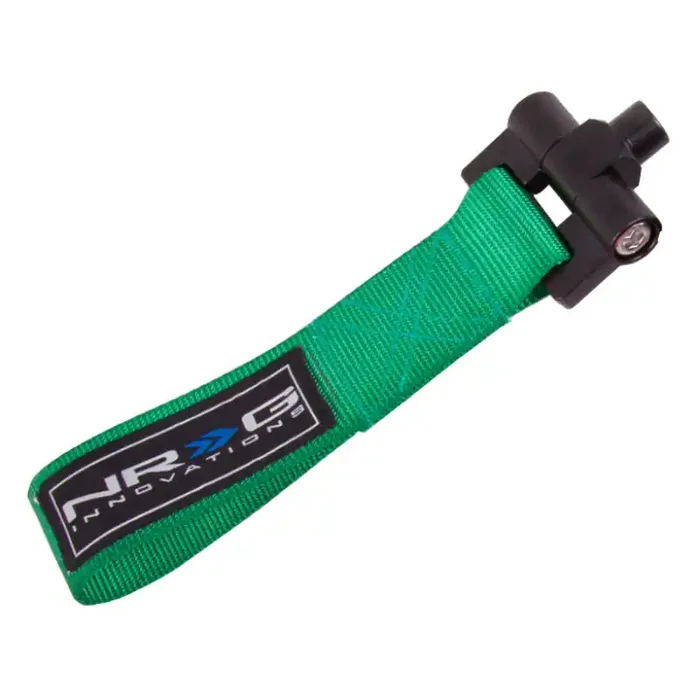 NRG Bolt-In Tow Strap Green – Scion Fr-S 2012+ / Subaru BRZ 2012+ (5000lb. Limit)