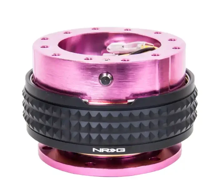 NRG Quick Release Kit – Pyramid Edition – Pink Body / Black Pyramid Ring