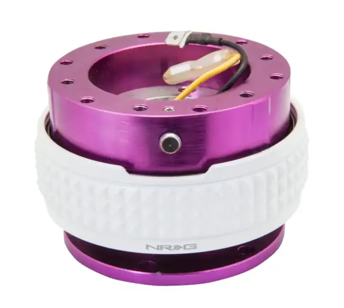 NRG Quick Release Kit – Pyramid Edition – Purple Body / Glow In The Dark Pyramid Ring